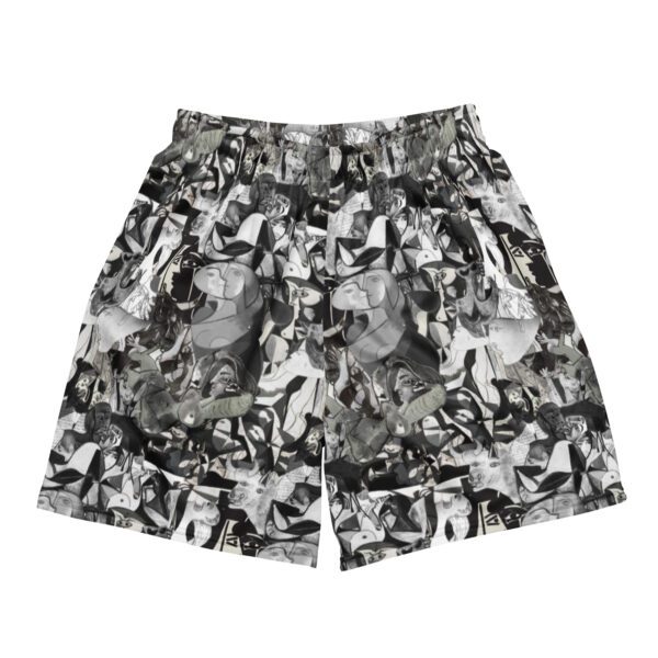 picasso short pants - pablo picasso -short pants - art short pants - art clothing - by vandal