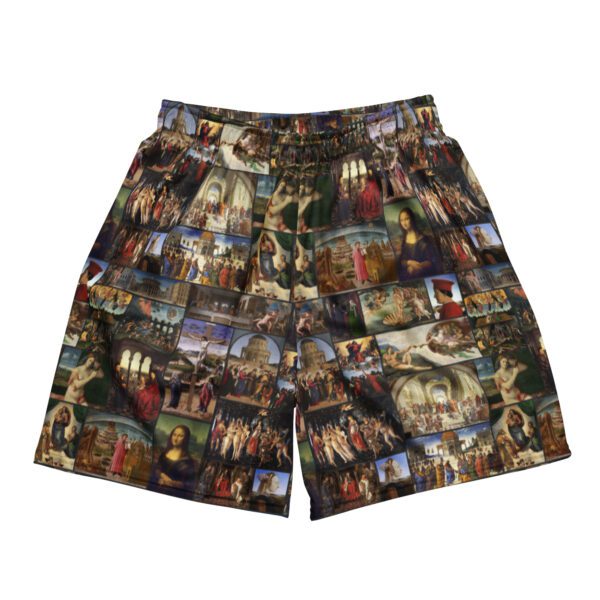 renaissance short pants - renaissance -short pants - art short pants - art clothing - by vandal