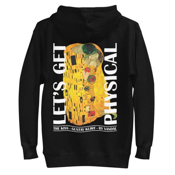 gustav klimt hoodie - the kiss - art hoodie - art clothing - unisex hoodie - by vandal