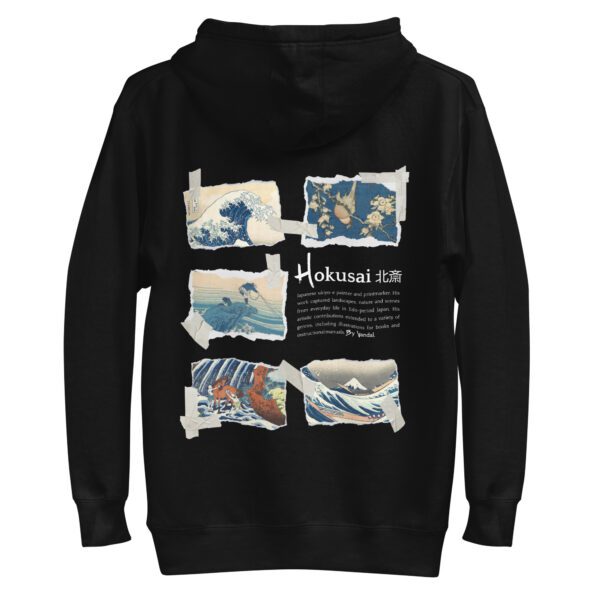 hokusai hoodie - the great wave - art hoodie - art clothing - unisex hoodie - by vandal