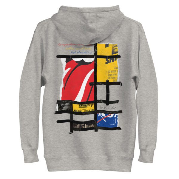 mondrian hoodie - piet mondrian- art hoodie - art clothing - unisex hoodie - by vandal