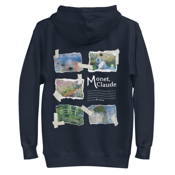 monet hoodie - claude monet - art hoodie - art clothing - unisex hoodie - by vandal