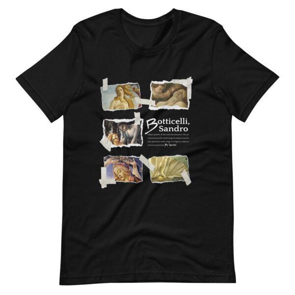 botticelli t-shirt - sandro botticelli - renaissance- art clothing - art t-shirt- by vandal -