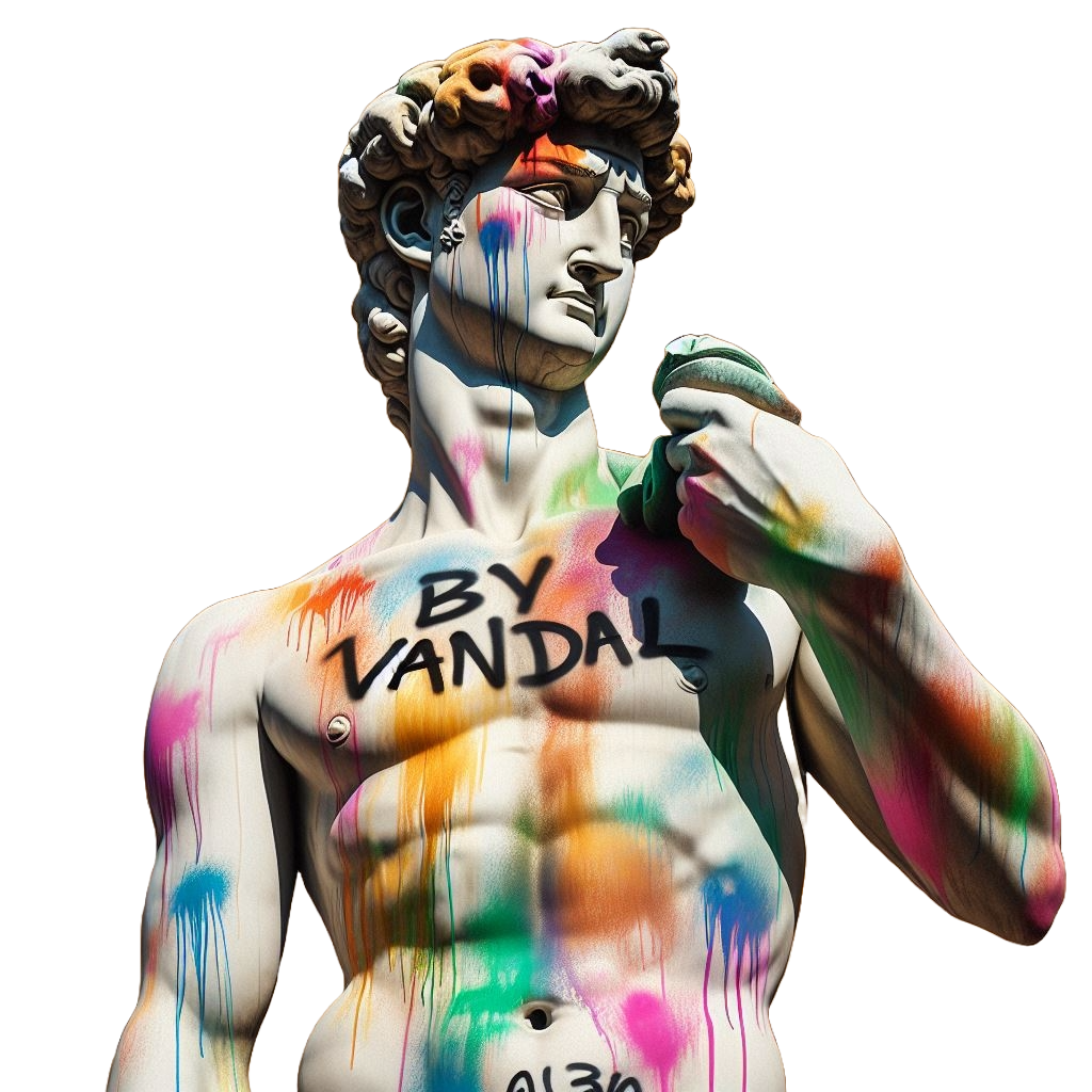 David by vandal