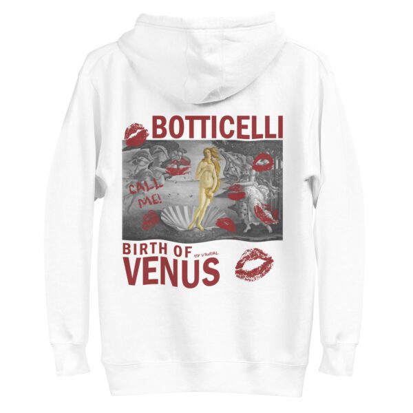 boticelli hoodie - the birth of venus - art clothing - art hoodie - by vandal - renaissance clothing