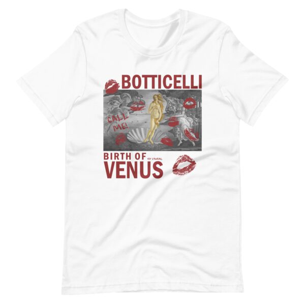 boticelli t-shirt - the birth of venus - art clothing - art t-shirt- by vandal - renaissance clothing