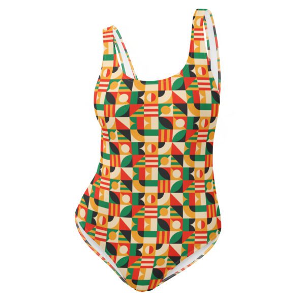 one piece swimsuit - art swimsuit - art clothing- bauhaus clothing