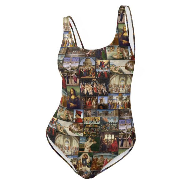 one piece swimsuit - art swimsuit - renaissance clothes -