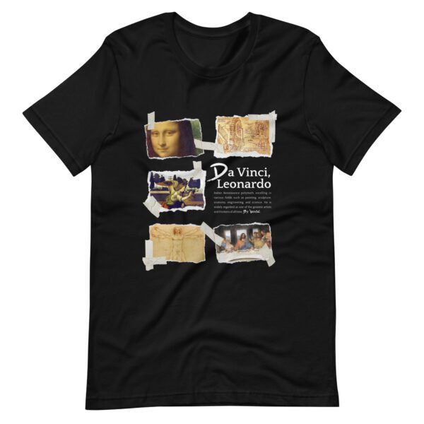 art tshirt, da vinci tshirt