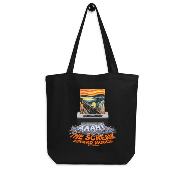 the scream - edvard munch - tote bag-by vandal